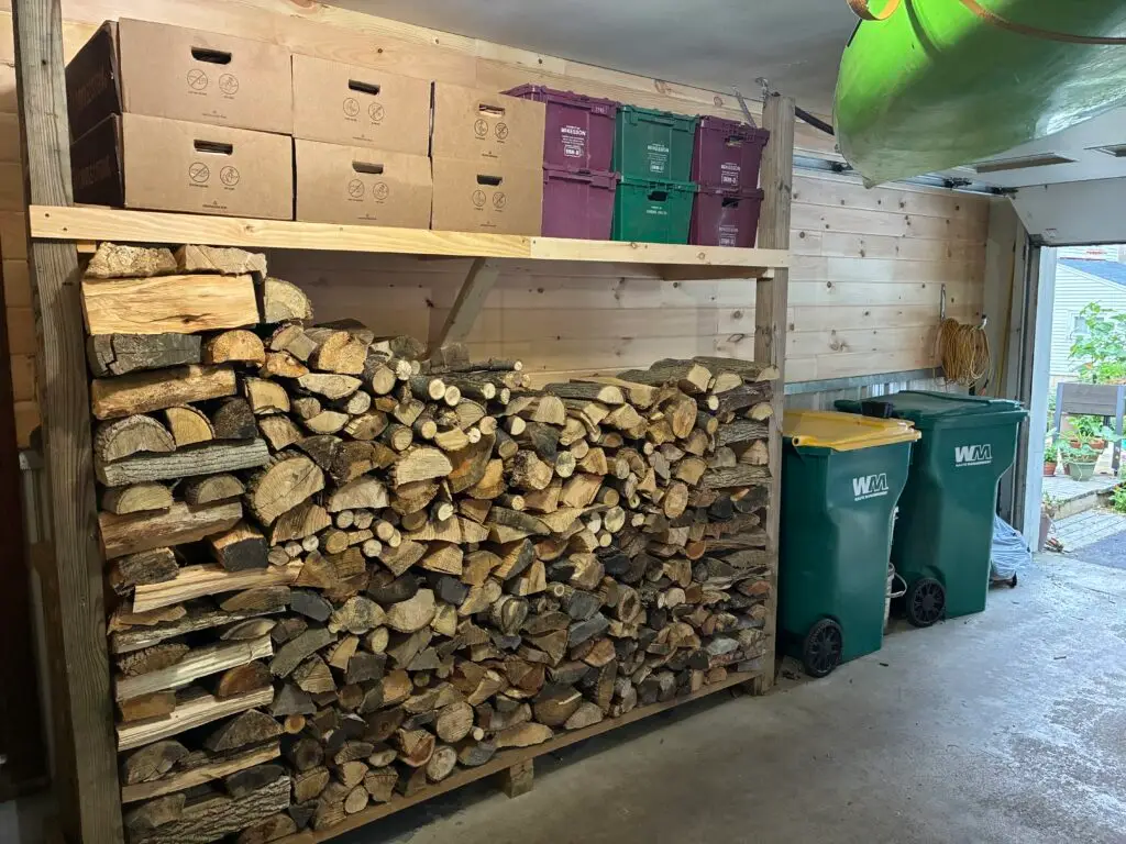 Garage Organization and Storage Solutions in Java — custom built shelf