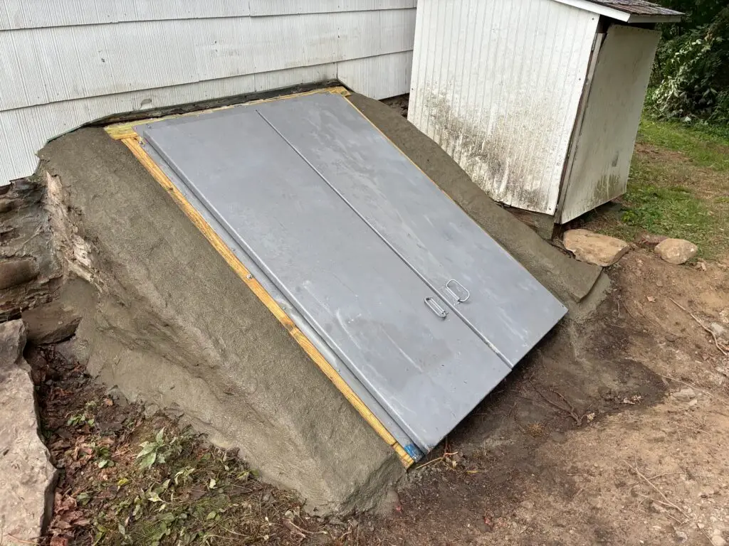 Stone Foundation and Stairs Repair in Colden — cement repair