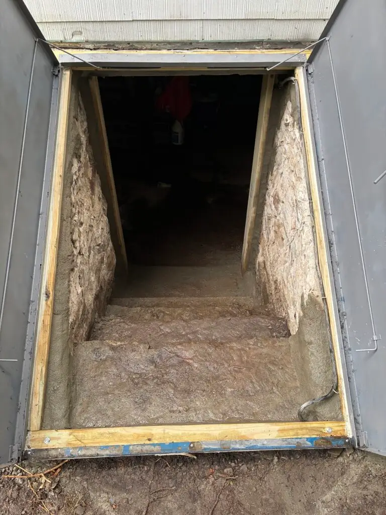 Stone Foundation and Stairs Repair in Colden — colden handyman
