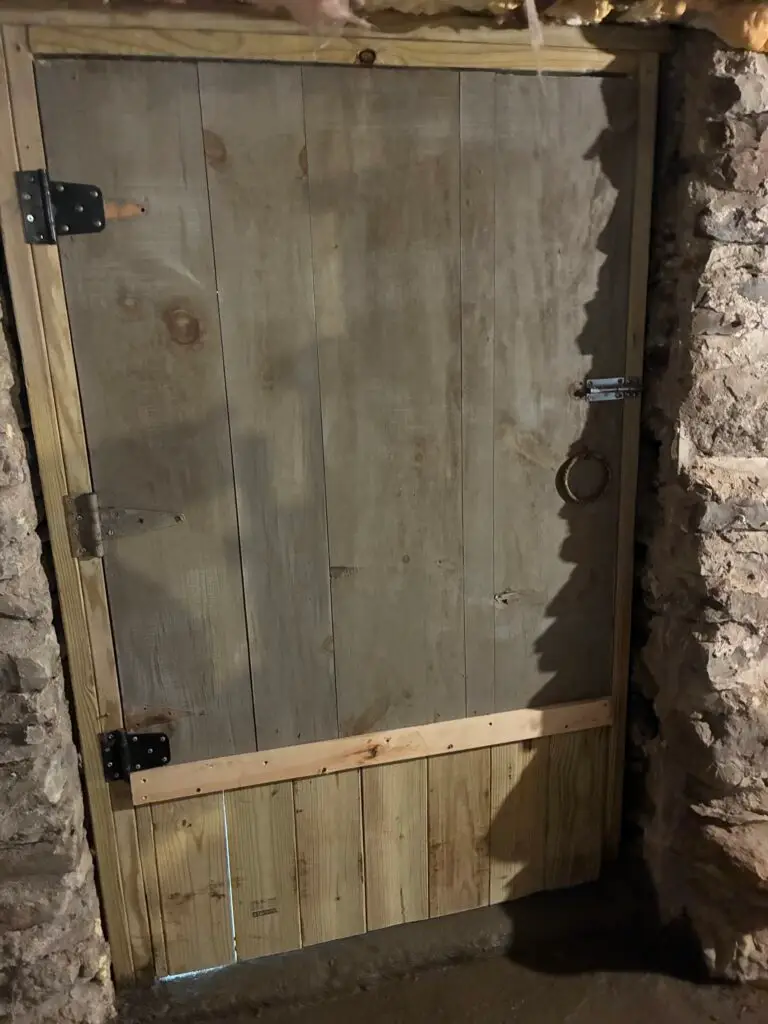 Stone Foundation and Stairs Repair in Colden — basement door repair