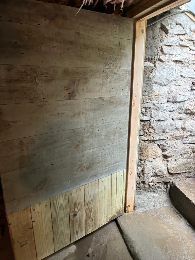 Stone Foundation and Stairs Repair in Colden — carpentry