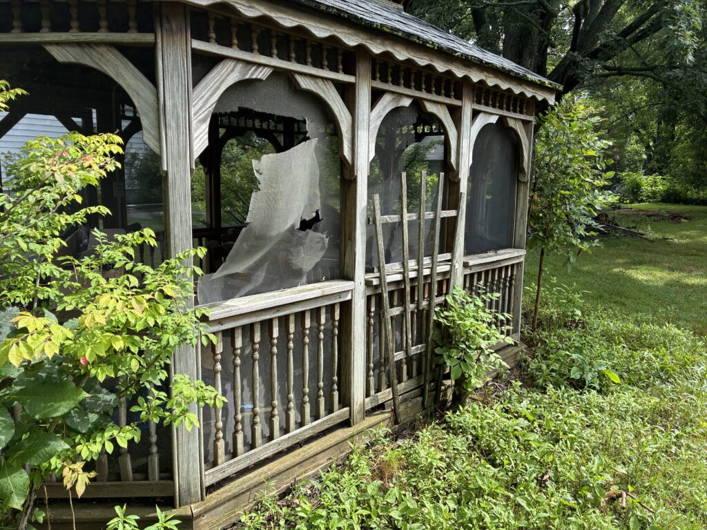 Gazebo Painting and Repair in Elma — elma