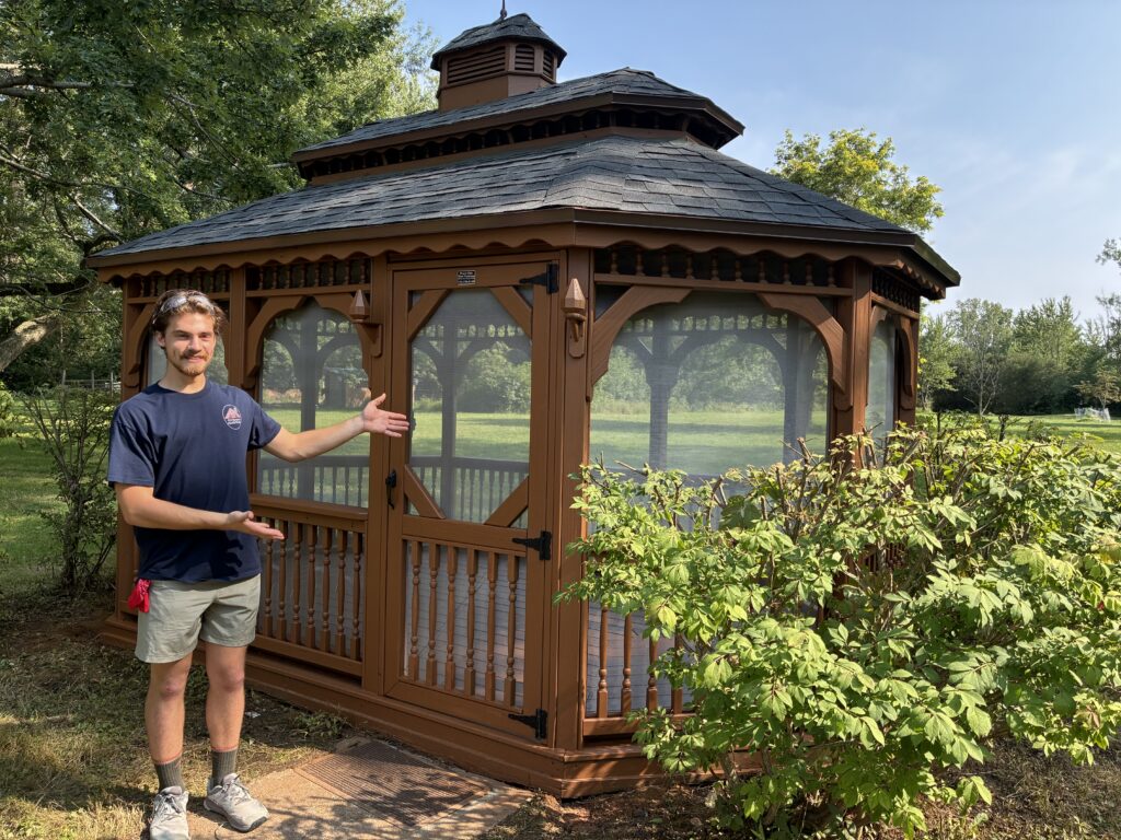 Gazebo Painting and Repair in Elma — elma ny