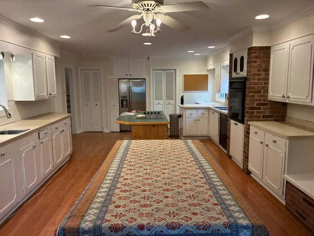 Kitchen Cabinet Painting & Hardware Replacement in Snyder — cabinet painting (photo 10)