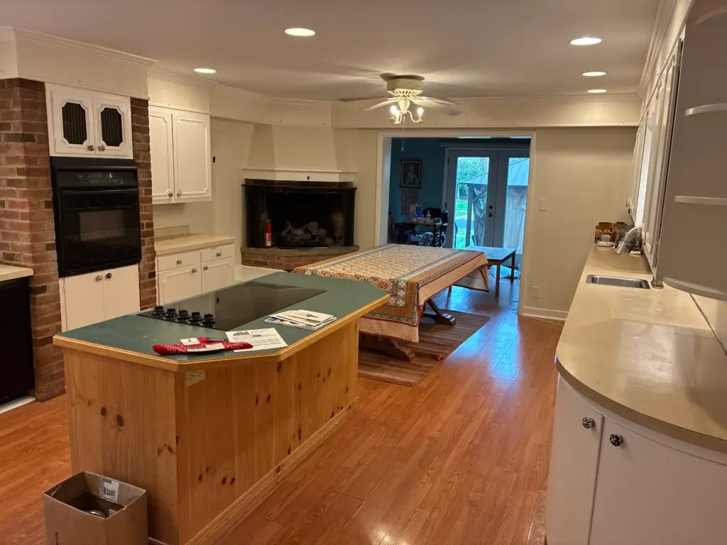 Kitchen Cabinet Painting & Hardware Replacement in Snyder — Snyder Handyman