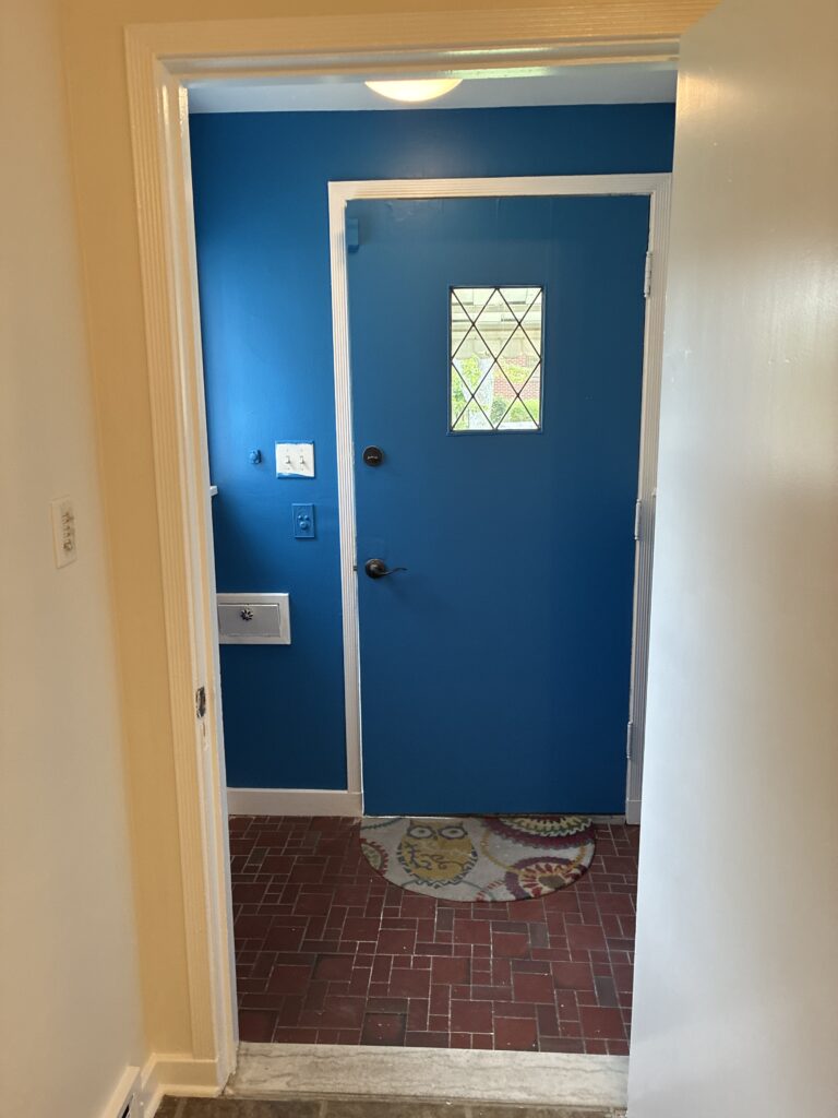 Kitchen Cabinet Painting & Hardware Replacement in Snyder — trim painting